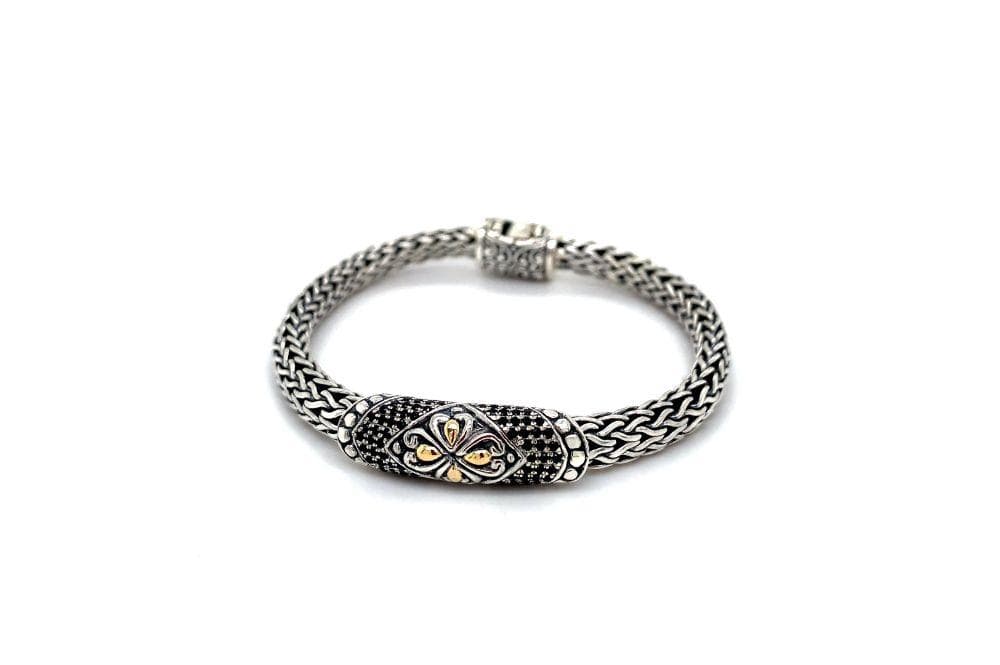 Como Bracelet- Black Spinel