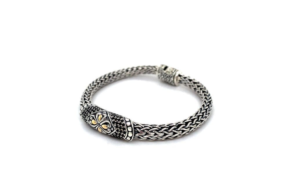 Como Bracelet- Black Spinel