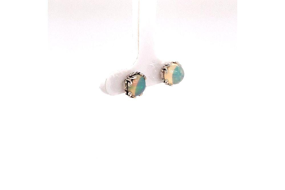 Glow Studs- Opal