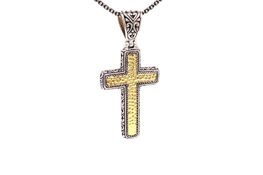 Petite Reign Cross Pendant