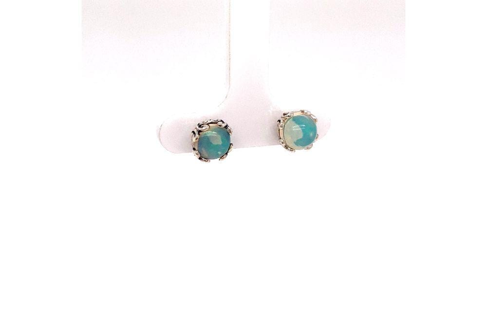 Glow Studs- Opal