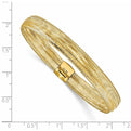 14k Polished Mesh Stretch Bracelet