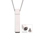 The Keepsake Urn Engravable Pendant with Chain | INOX