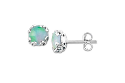 Glow Studs- Opal