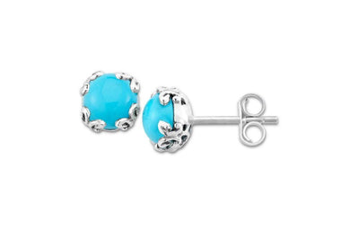 Glow Studs- Turquoise