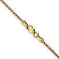 14k 20 inch 1.5mm Parisian Wheat with Lobster Clasp Chain