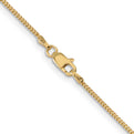 14K 18 inch .9mm Franco with Lobster Clasp Chain