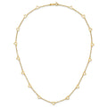 14k Polished Open Hearts on Heart Link 16in Necklace