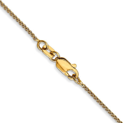 14K 24 inch 1.05mm Spiga with Lobster Clasp Chain