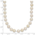 14k 5-6mm Round White Saltwater Akoya Cultured Pearl Necklace