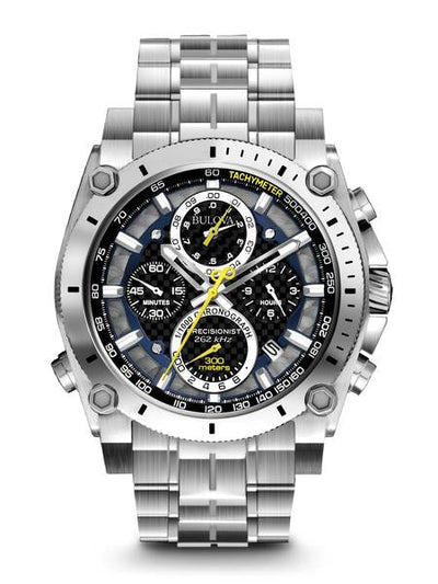 Bulova Precisionist Stainless Steel Chronograph 96b175