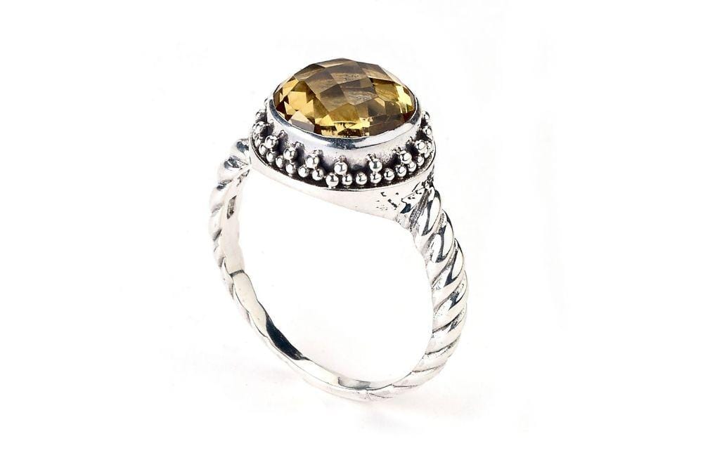 Batur Ring- Citrine