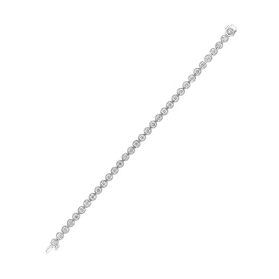 14Kt White Gold Diamond 2Ctw Bracelet