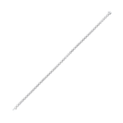 14Kt White Gold Diamond 3Ctw Bracelet