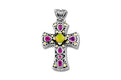 Balala Cross Pendant- Opal