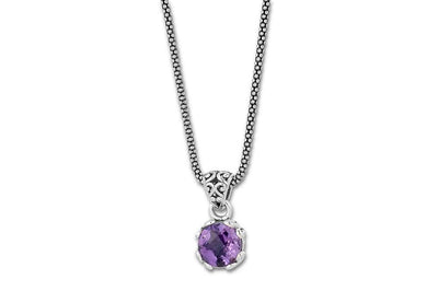 Glow Necklace- Amethyst