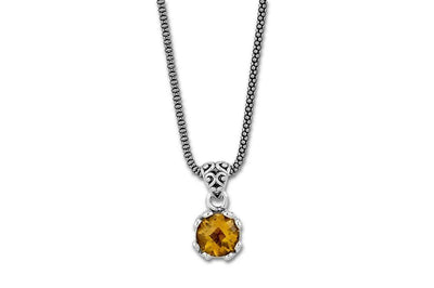 Glow Necklace- Citrine