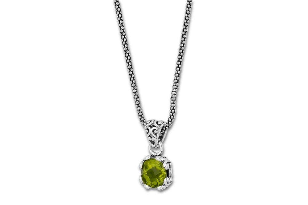 Glow Necklace- Peridot