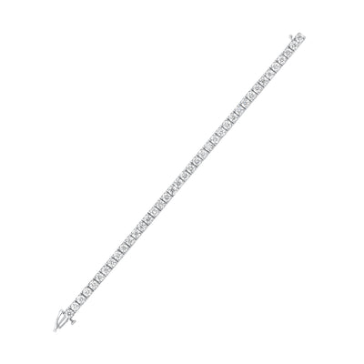 14Kt White Gold Diamond 10Ctw Bracelet