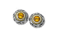 Imun Earrings- Citrine