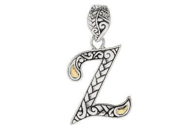 Letter Z Pendant