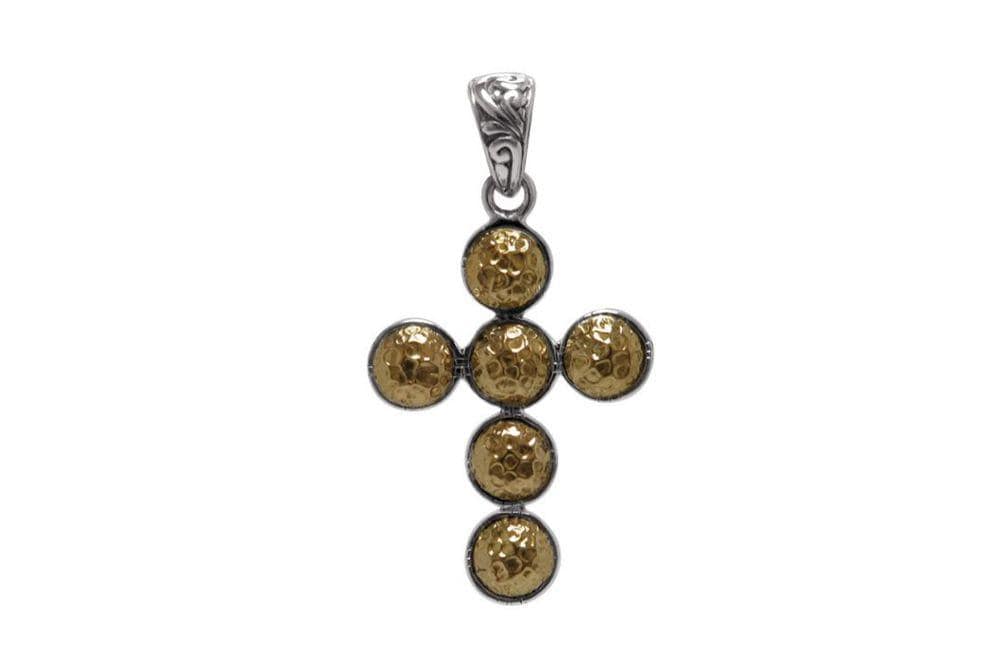 Palu Menye Pendant- Silver And Gold