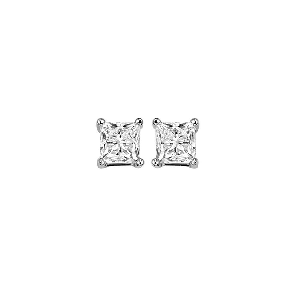 14Kt White Gold Diamond 1/3Ctw Earring