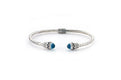 Pura Bangle- Blue Topaz