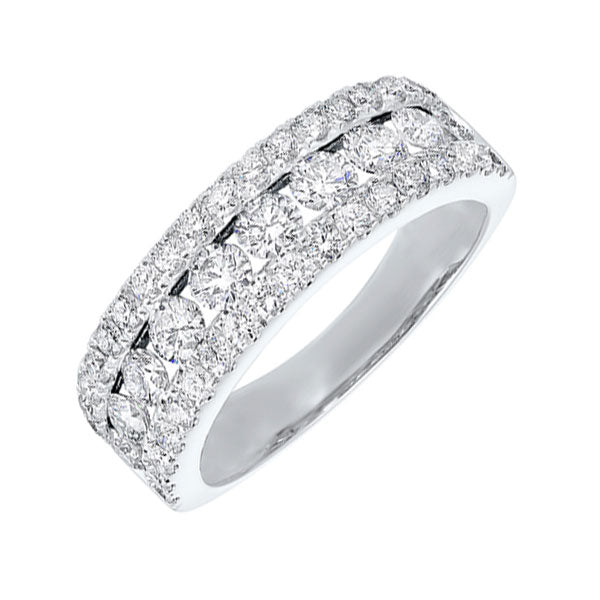 14Kt White Gold Diamond 1 1/2Ctw Ring