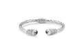 Sakala Bangle- Blue Topaz