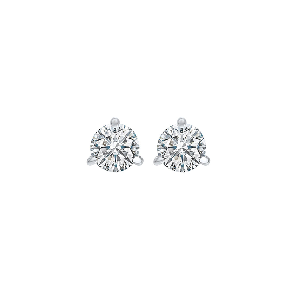 14Kt White Gold Diamond 1/4Ctw Earring