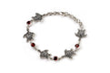 Sea Turtle Strand Bracelet- Garnet