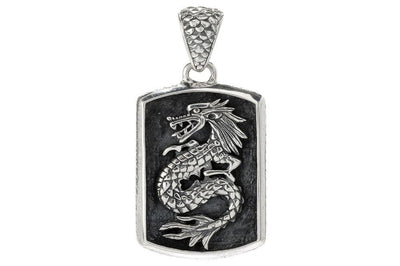 Shanghai Dog Tag Pendant