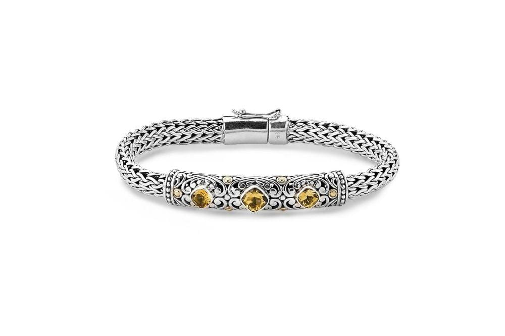 Trilang Bracelet- Citrine