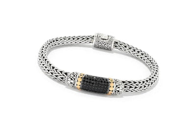 Ubud Bracelet- Black Spinel