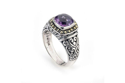 Zion Ring- Amethyst