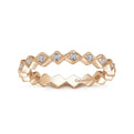 Gabriel & Co. "Harlequin" Stackable Ring